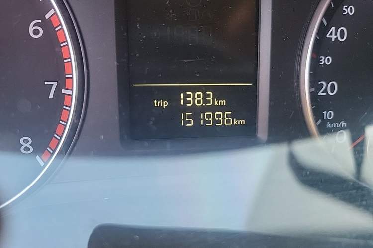 Used Volkswagen Passat 2013 1.8TSI DSG Government Procurement Edition Odometer Close Up