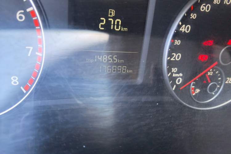 Used Volkswagen Passat 2013 1.8TSI DSG Government Procurement Edition Odometer Close Up
