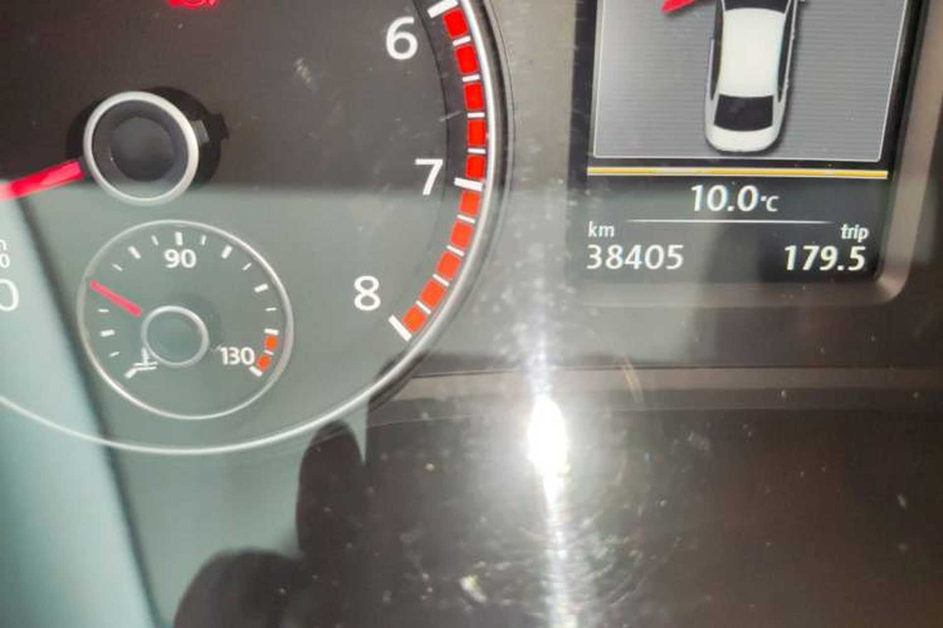 Used Volkswagen Passat 2014 2.0 TSI DSG Prestige Edition Odometer Close Up
