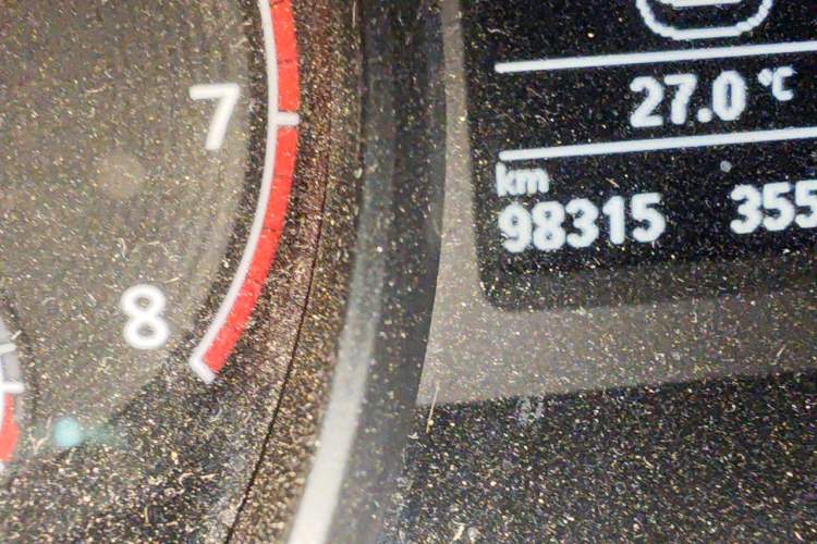 Used Volkswagen Passat 2016 280TSI DSG Prestige Edition Odometer Close Up
