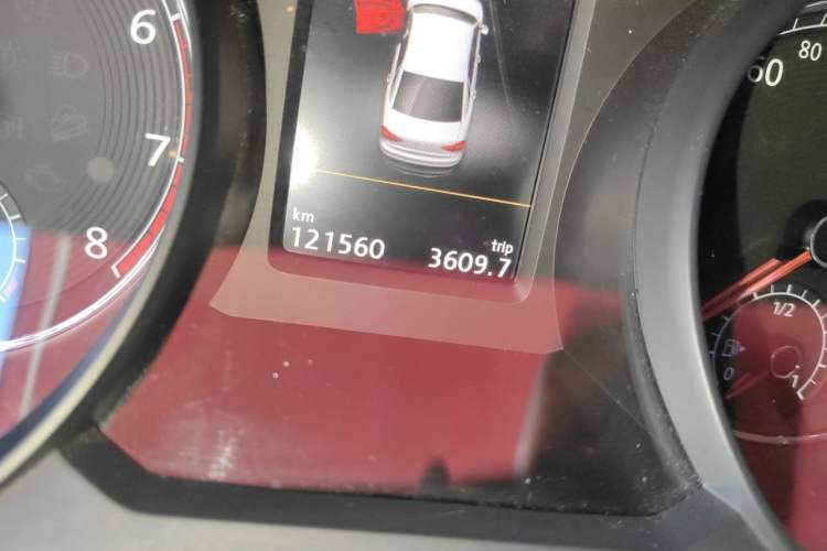 Used Volkswagen Passat 2016 330TSI DSG Prestige Edition Odometer Close Up
