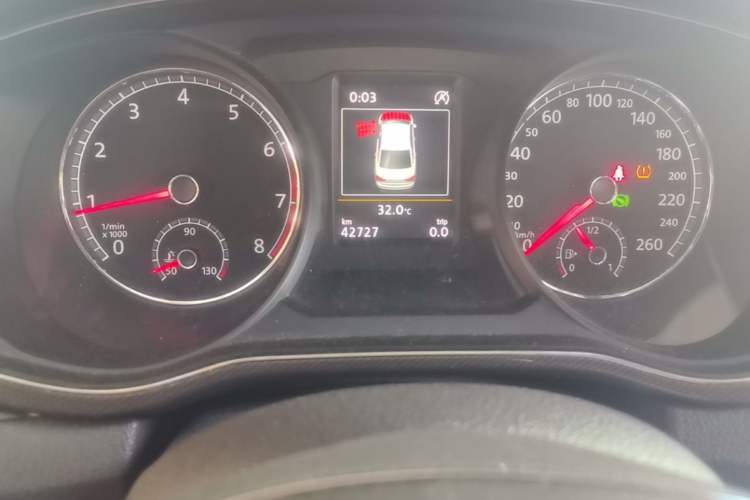 Used Volkswagen Passat 2017 330TSI DSG Prestige Edition Odometer Close Up