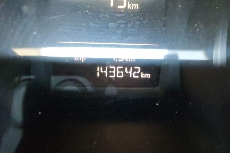 Used Volkswagen Passat 2017 280TSI DSG Luxury Edition Odometer Close Up