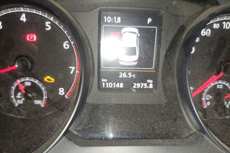 Used Volkswagen Passat 2017 330TSI DSG Prestige Edition Odometer Close Up