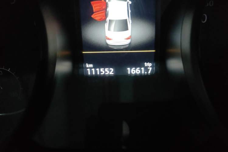 Used Volkswagen Passat 2017 330TSI DSG Prestige Edition Odometer Close Up