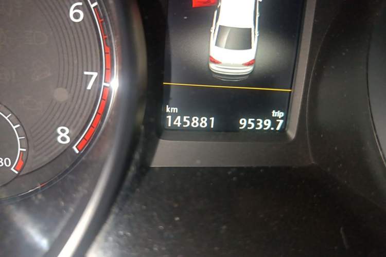 Used Volkswagen Passat 2017 330TSI DSG Prestige Edition Odometer Close Up