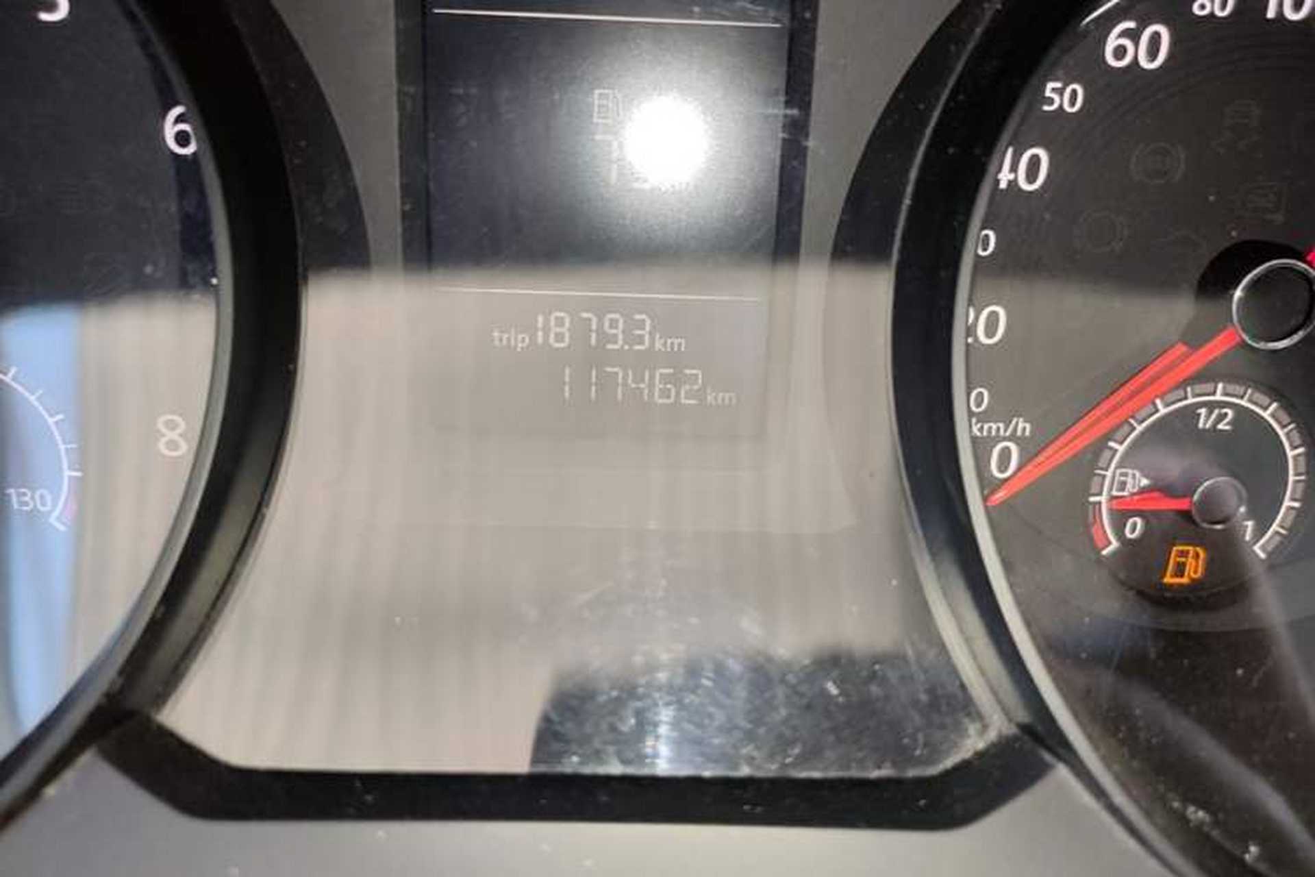 Used Volkswagen Passat  Odometer Close Up