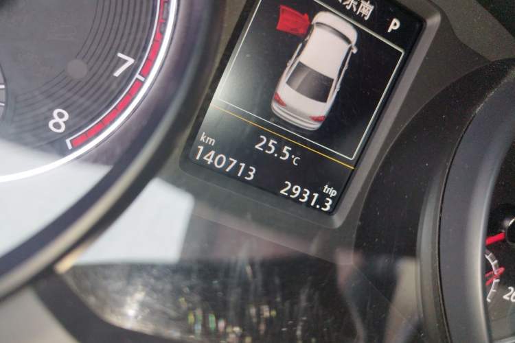 Used Volkswagen Passat 2017 330TSI DSG Prestige Edition Odometer Close Up