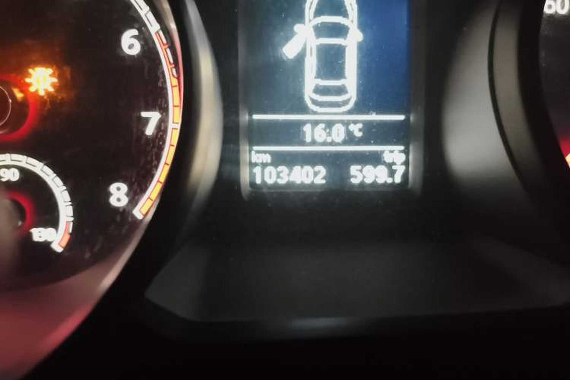 Used Volkswagen Passat 2017 280TSI DSG Luxury Edition Odometer Close Up