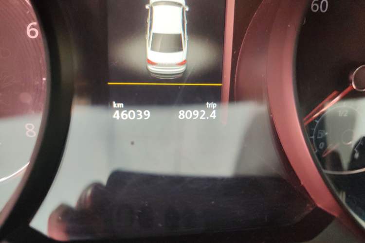 Used Volkswagen Passat 2017 330TSI DSG Prestige Edition Odometer Close Up