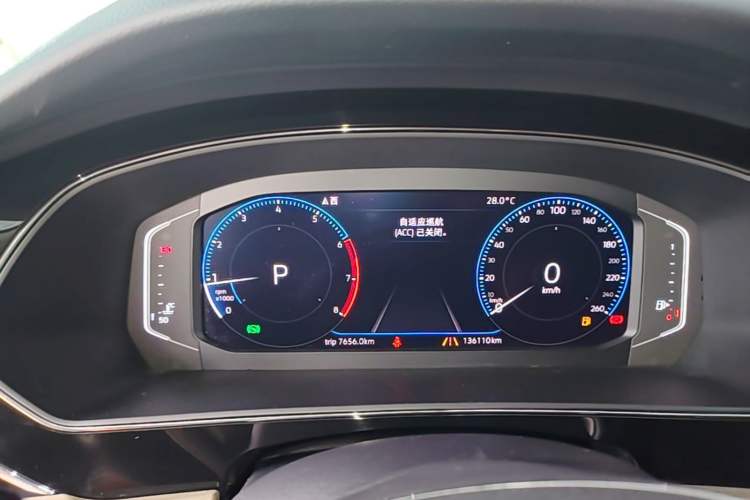 Used Volkswagen Passat 2019 330TSI Prestige Edition China V Standard Instrument Cluster