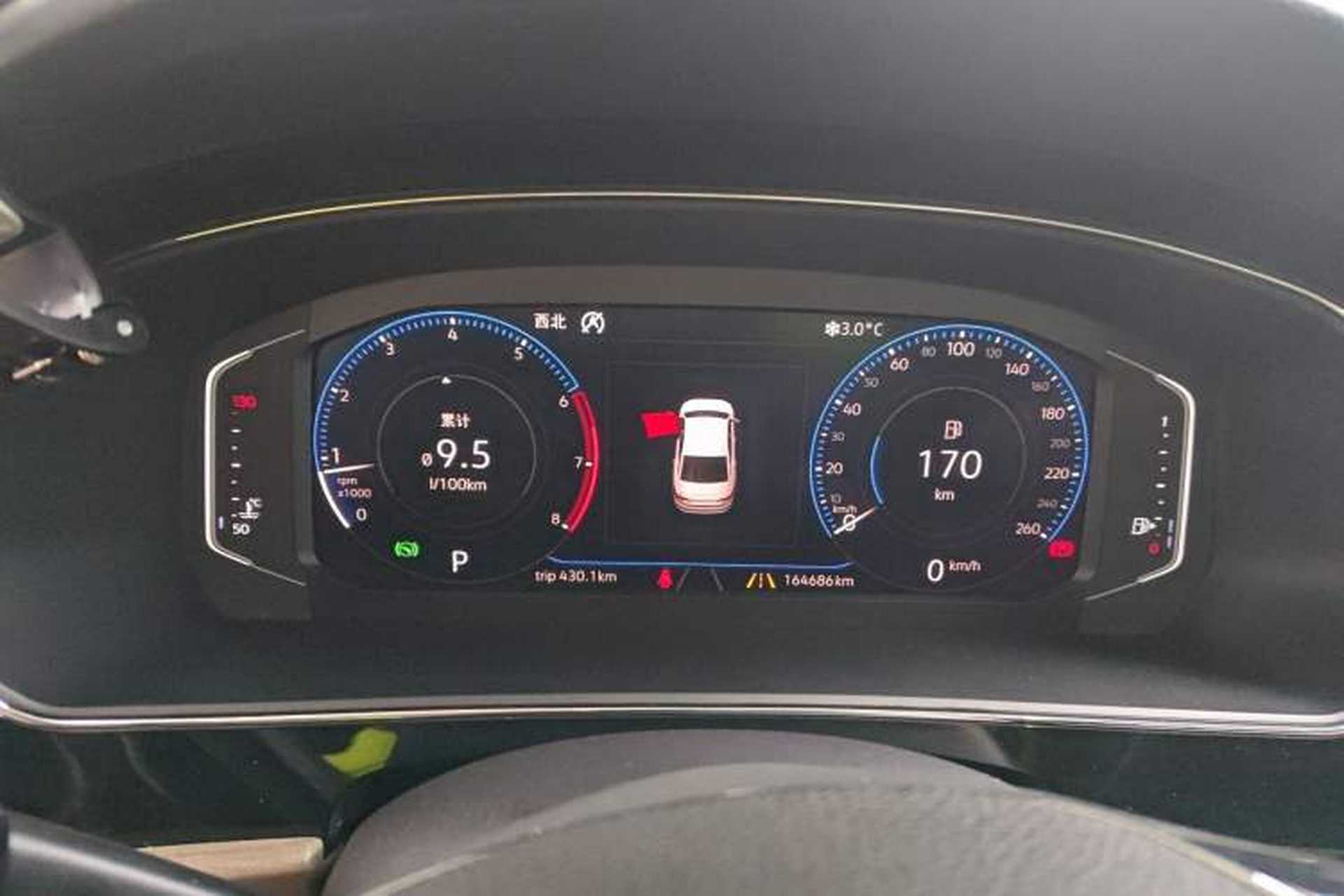 Used Volkswagen Passat 2019 330TSI Prestige Edition China VI Standard Instrument Cluster