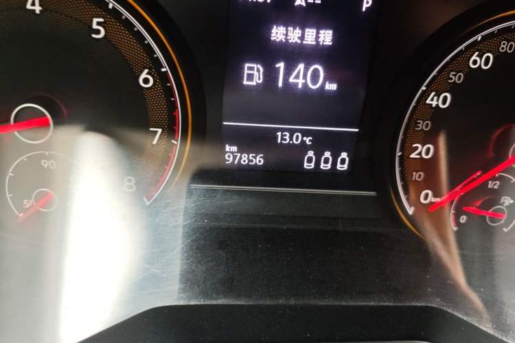 Used Volkswagen Passat 2019 330TSI Elite Edition China V Standard Odometer Close Up