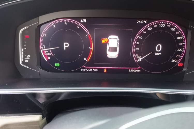 Used Volkswagen Passat 2019 330TSI Luxury Edition China V Standard Odometer Close Up