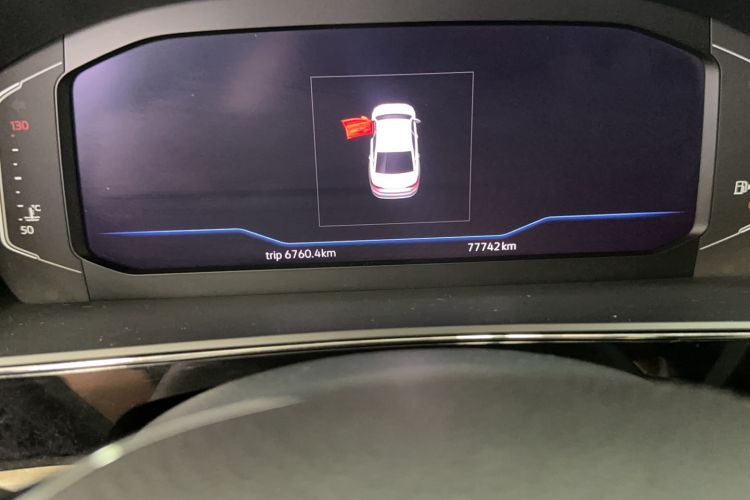 Used Volkswagen Passat 2019 330TSI Prestige Edition China V Standard Odometer Close Up