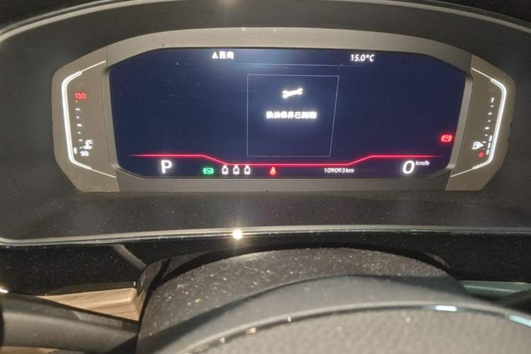 Used Volkswagen Passat 2019 330TSI Luxury Edition China VI Standard Odometer Close Up