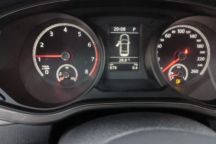 Used Volkswagen Passat 2019 330TSI Elite Edition China V Standard Odometer Close Up