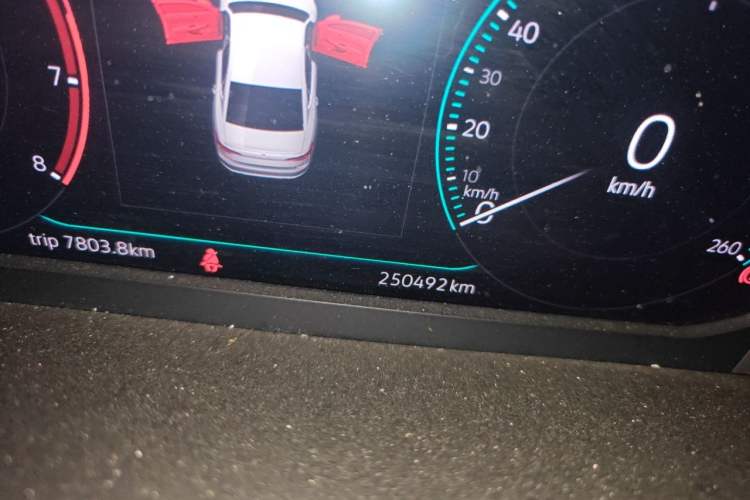 Used Volkswagen Passat 2019 330TSI Luxury Edition China VI Standard Odometer Close Up
