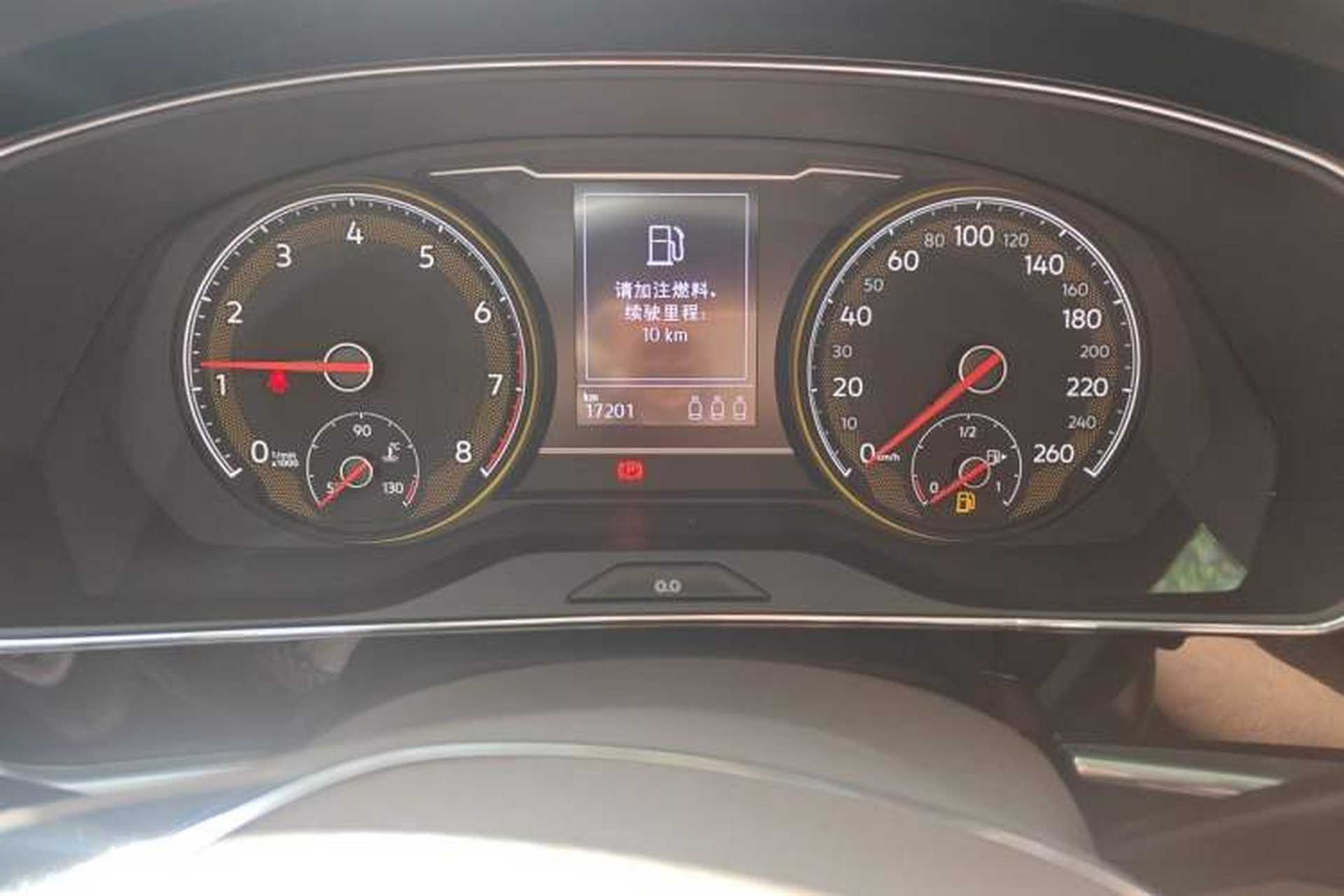 Used Volkswagen Passat 2019 330TSI Elite Edition China V Standard Odometer Close Up