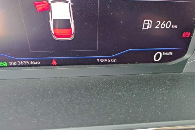 Used Volkswagen Passat 2019 330TSI Luxury Edition China V Standard Odometer Close Up