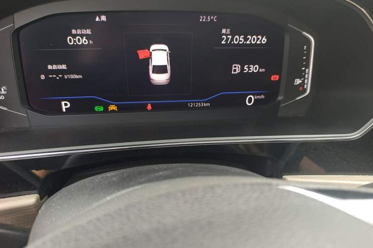 Used Volkswagen Passat 2019 330TSI Luxury Edition China VI Standard Odometer Close Up