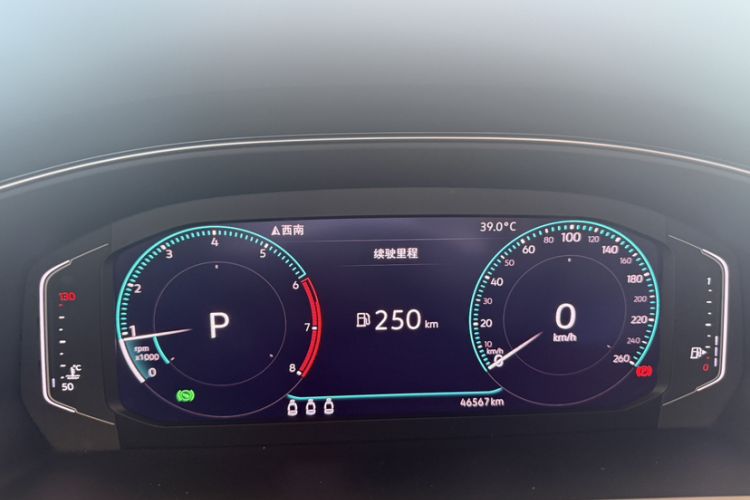 Used Volkswagen Passat 2019 330TSI Prestige Edition China V Standard Odometer Close Up