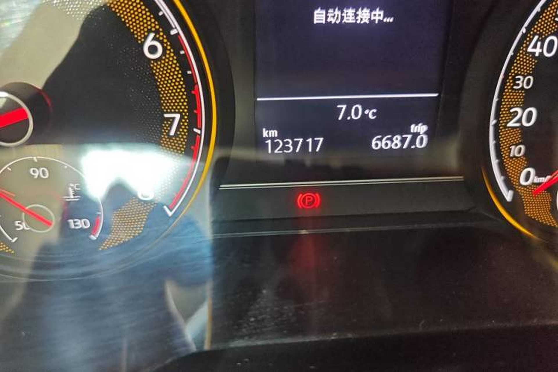 Used Volkswagen Passat 2019 330TSI Elite Edition China V Standard Odometer Close Up