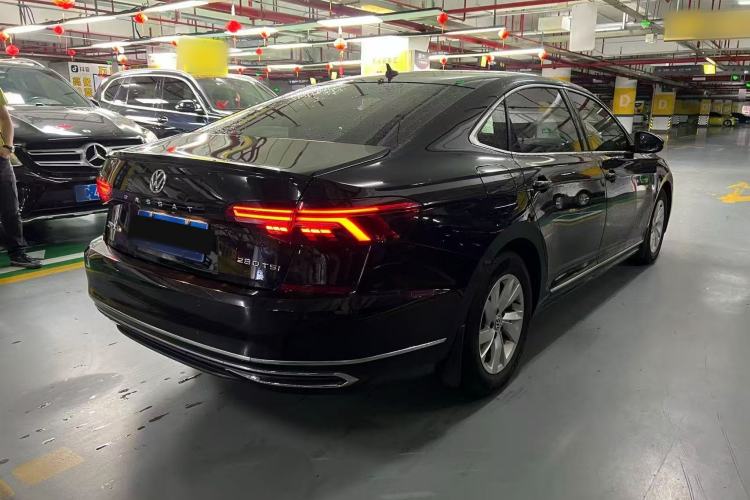 Used Volkswagen Passat 2019 280TSI Business Edition China VI Rear Right 45 Deg
