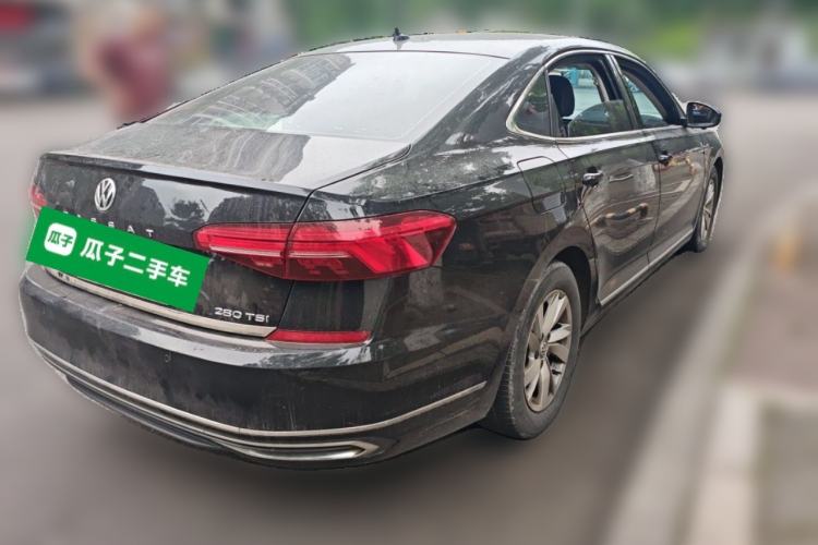 Used Volkswagen Passat 2019 280TSI Business Edition China VI Rear Right 45 Deg