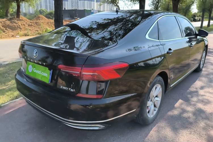 Used Volkswagen Passat 2019 280TSI Business Edition China VI Rear Right 45 Deg