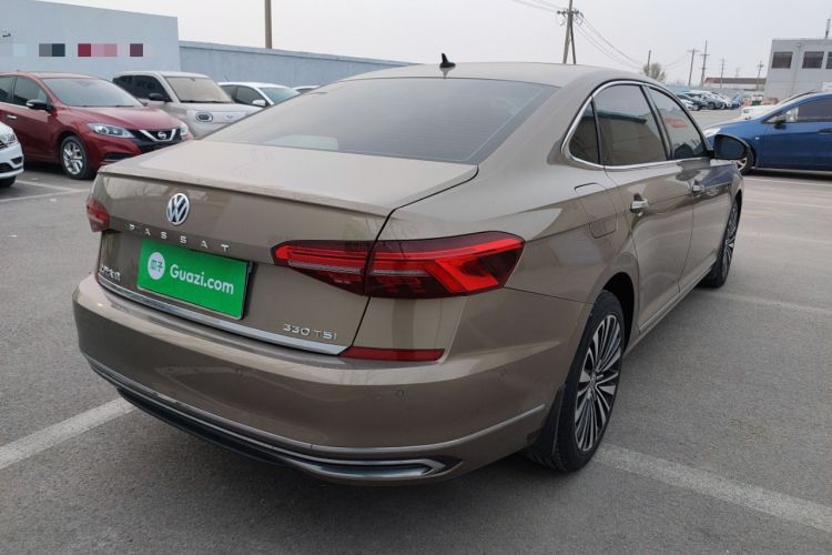 Used Volkswagen Passat 2019 330TSI Luxury Edition China VI Rear Right 45 Deg