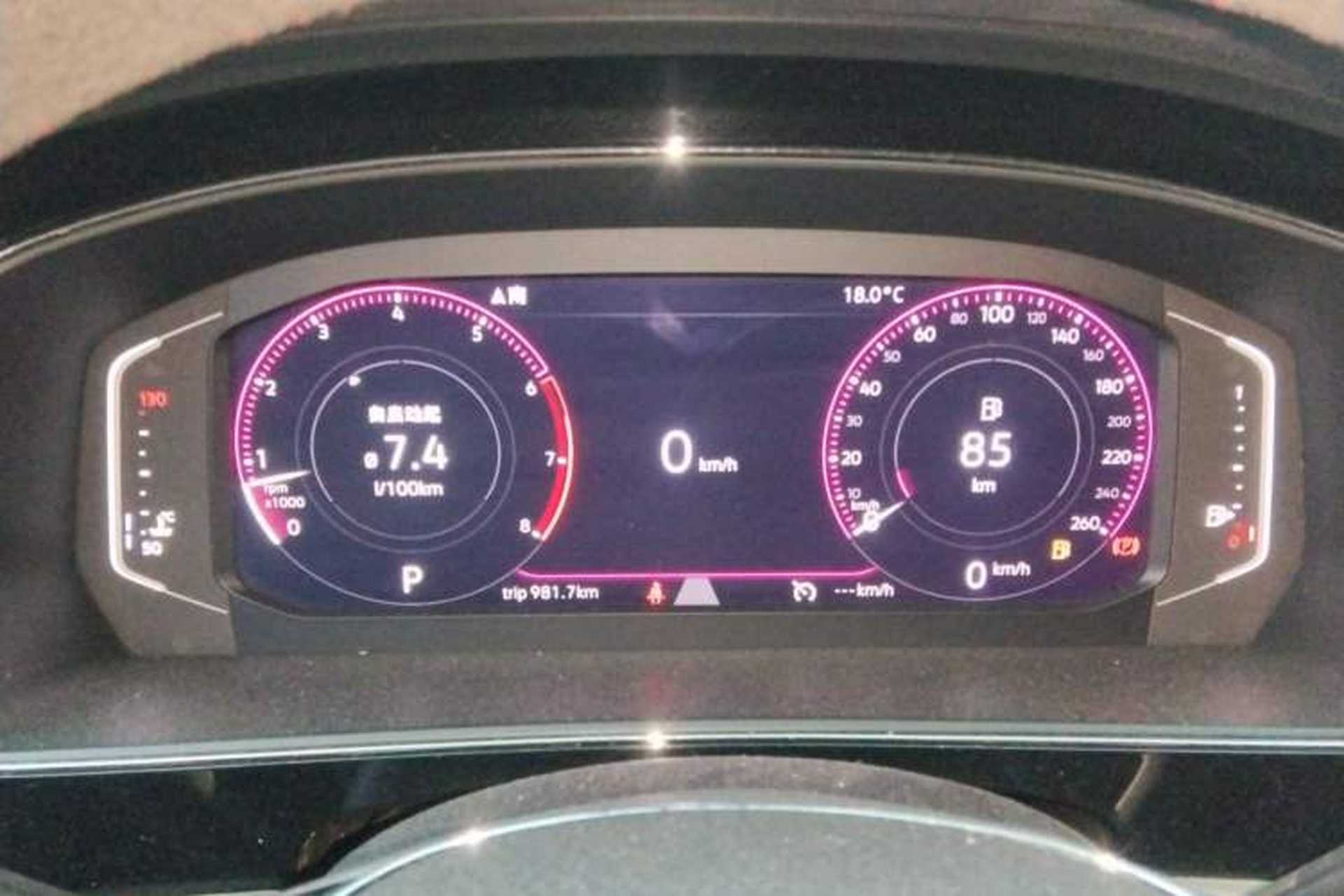 Used Volkswagen Passat 2019 330TSI Luxury Edition China VI Standard Instrument Cluster