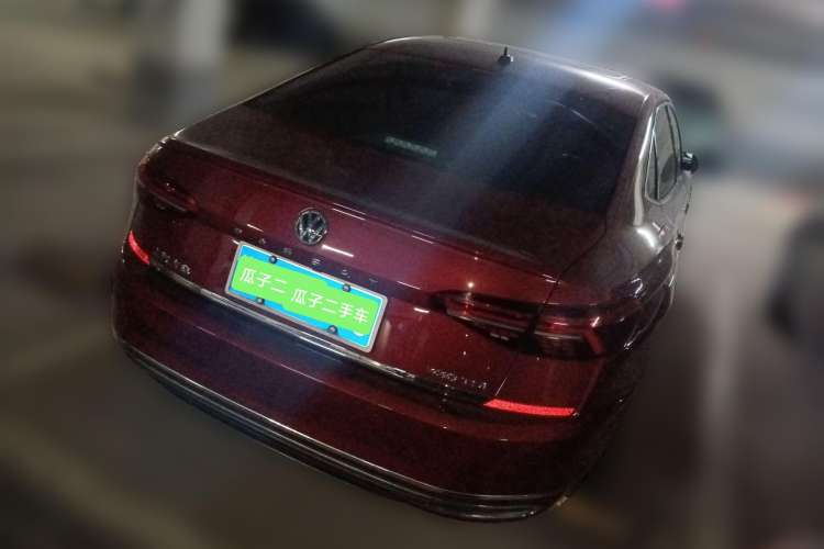 Used Volkswagen Passat 2019 330TSI Luxury Edition China V Standard Rear Right 45 Deg