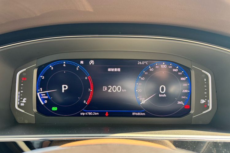 Used Volkswagen Passat 2019 330TSI Luxury Edition China V Standard Odometer Close Up