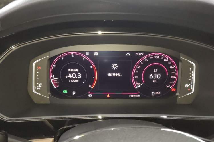 Used Volkswagen Passat 2019 330TSI Luxury Edition China V Standard Instrument Cluster