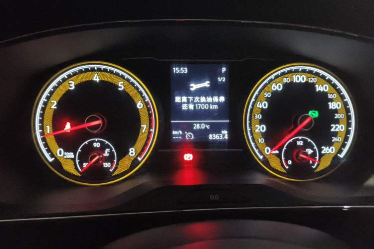 Used Volkswagen Passat 2020 330TSI Elite Edition China VI Instrument Cluster