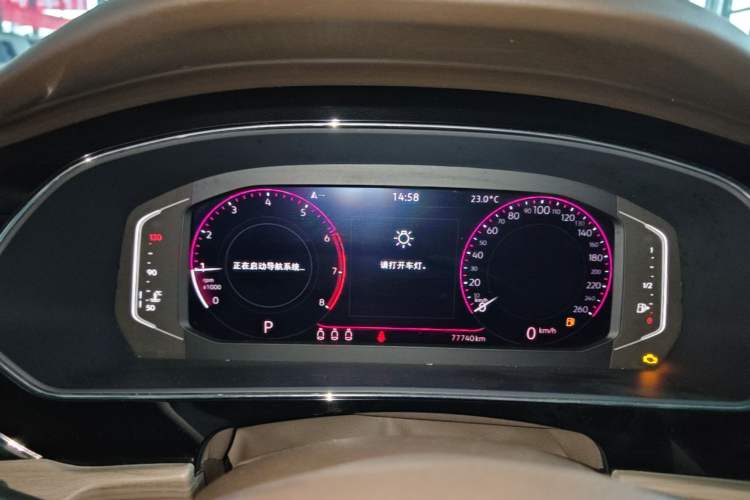 Used Volkswagen Passat 2020 Revised Version 330TSI Luxury Edition China VI Standard Instrument Cluster