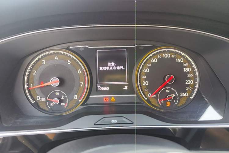Used Volkswagen Passat 2020 Revised Version 280TSI Business Edition China VI Standard Instrument Cluster
