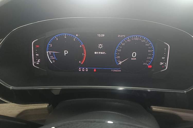 Used Volkswagen Passat 2020 Facelift 330TSI Prestige Edition China VI Standard Instrument Cluster