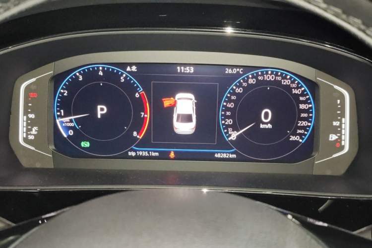Used Volkswagen Passat 2020 Revised Version 330TSI Luxury Edition China VI Standard Instrument Cluster