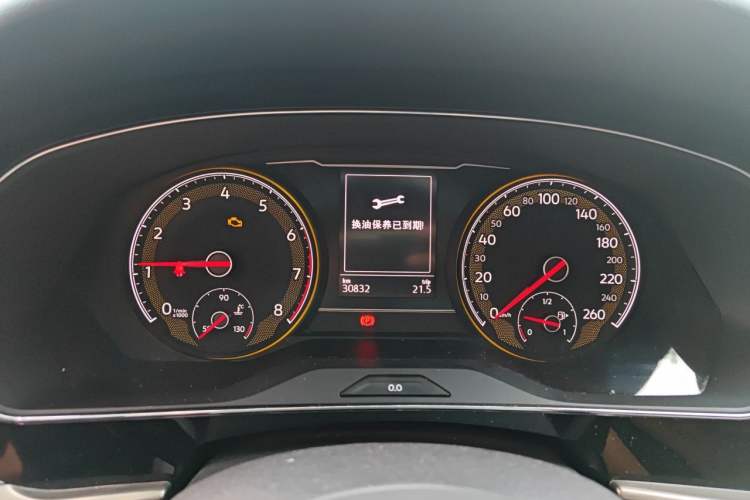Used Volkswagen Passat 2020 Revised Version 280TSI Business Edition China VI Standard Instrument Cluster