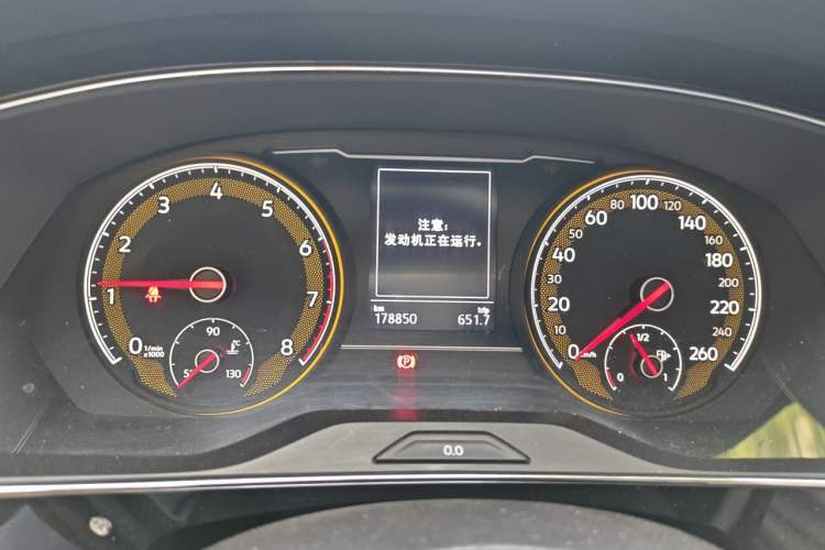Used Volkswagen Passat 2020 Revised Version 280TSI Business Edition China VI Standard Instrument Cluster