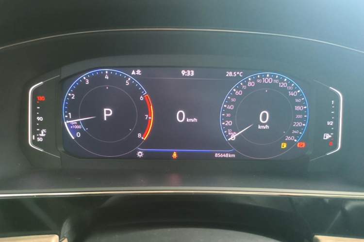 Used Volkswagen Passat 2020 Revised Version 330TSI Luxury Edition China VI Standard Instrument Cluster