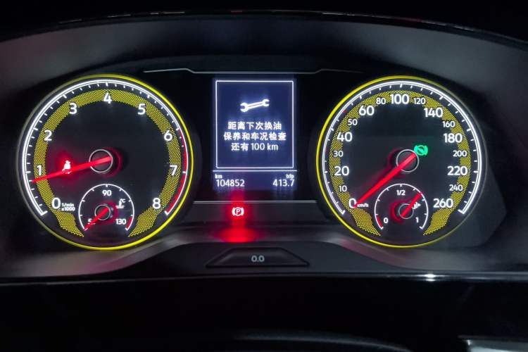 Used Volkswagen Passat 2020 Revised Version 280TSI Business Edition China VI Standard Instrument Cluster