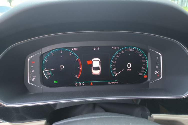 Used Volkswagen Passat 2020 Facelift 330TSI Prestige Edition China VI Standard Instrument Cluster