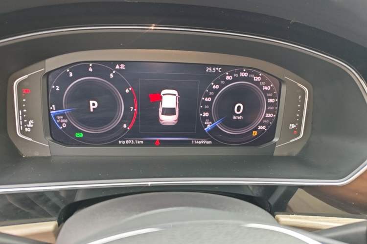 Used Volkswagen Passat 2020 330TSI Luxury Edition China VI Instrument Cluster