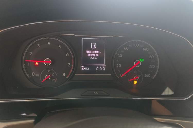 Used Volkswagen Passat 2020 330TSI Elite Edition China VI Instrument Cluster