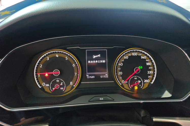 Used Volkswagen Passat 2020 Revised Version 280TSI Business Edition China VI Standard Instrument Cluster