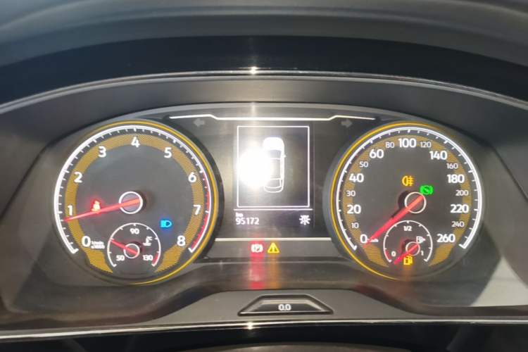 Used Volkswagen Passat 2020 Revised Version 280TSI Business Edition China VI Standard Instrument Cluster