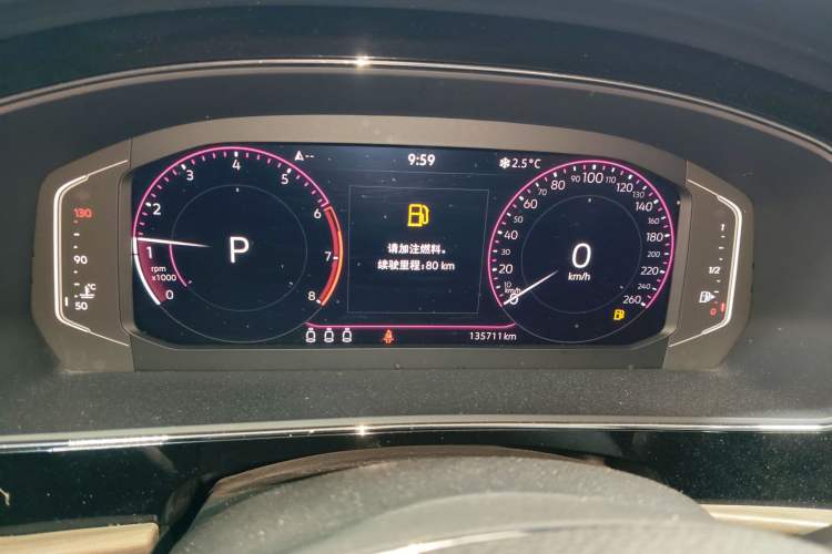 Used Volkswagen Passat 2020 Revised Version 330TSI Luxury Edition China VI Standard Instrument Cluster